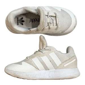 Adidas Stretch Lace Slip on Baby Sneakers White